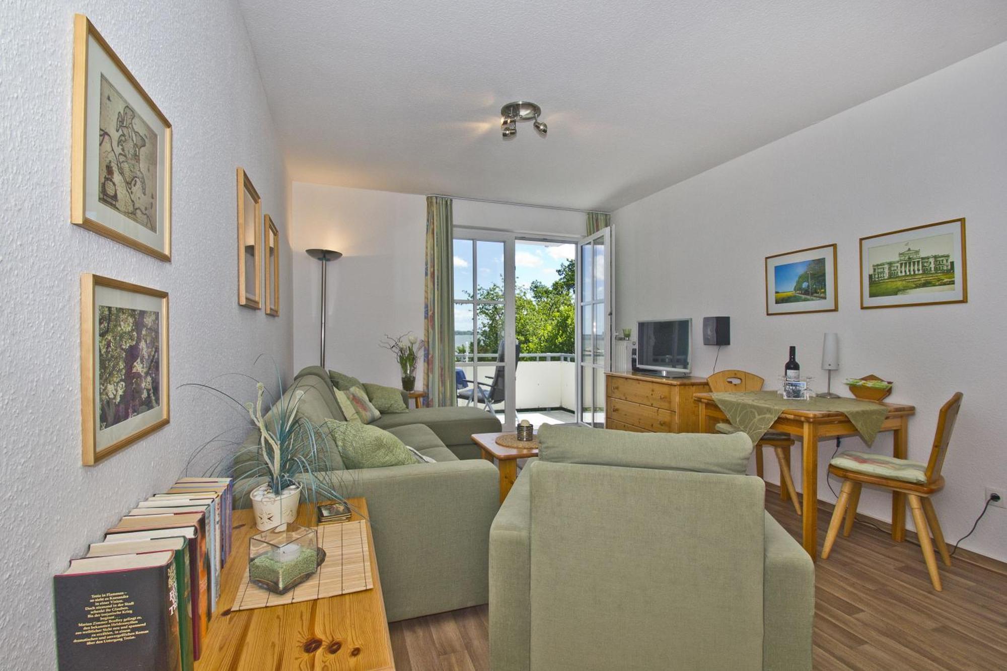 Villa Vilmblick Fewo 15 - Meerblick, Balkon Lauterbach  Bagian luar foto