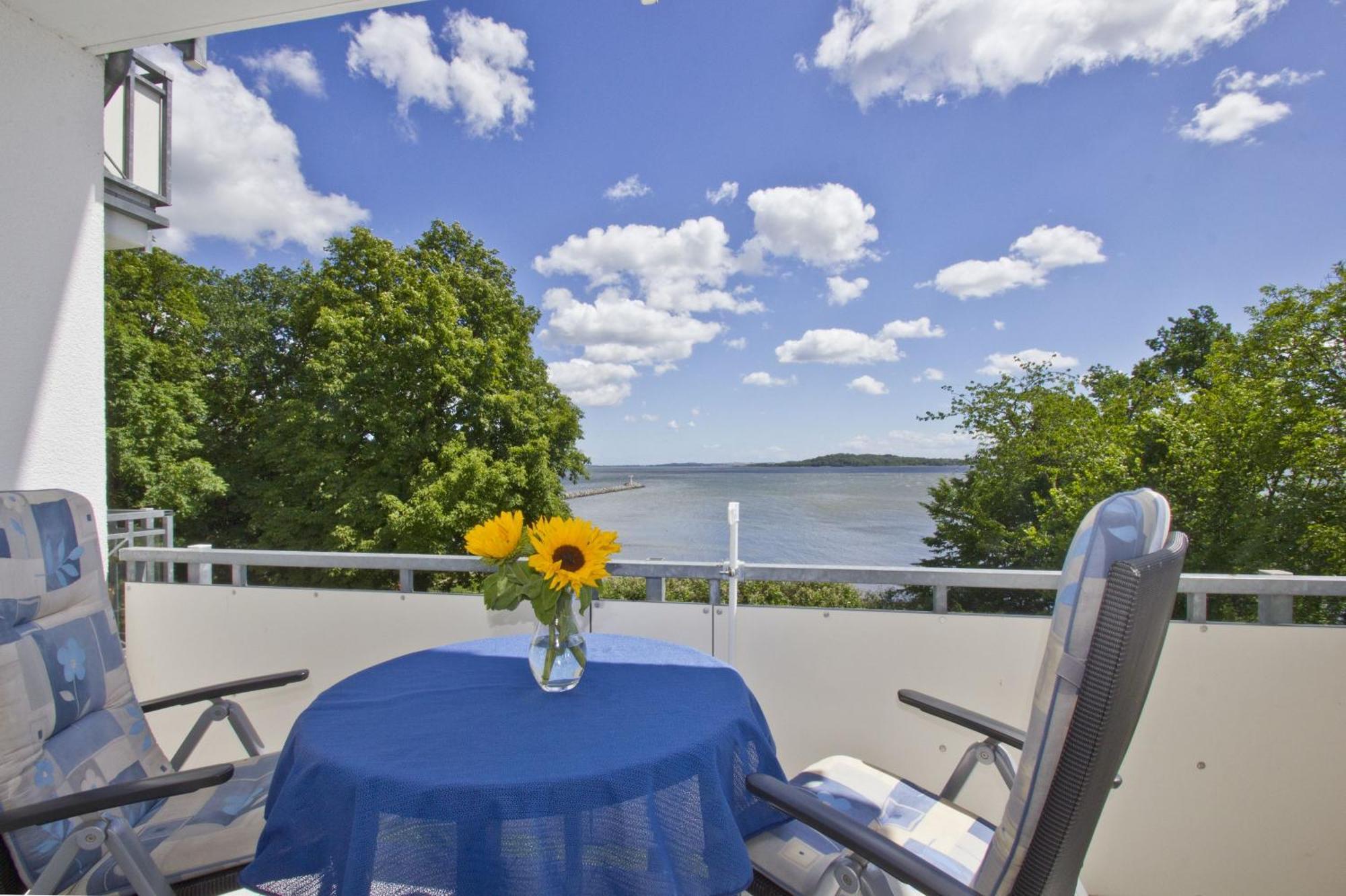 Villa Vilmblick Fewo 15 - Meerblick, Balkon Lauterbach  Bagian luar foto